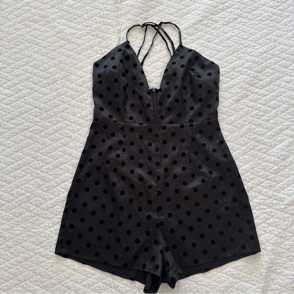 by the way. Black Chemise with Lace and Mesh Details
